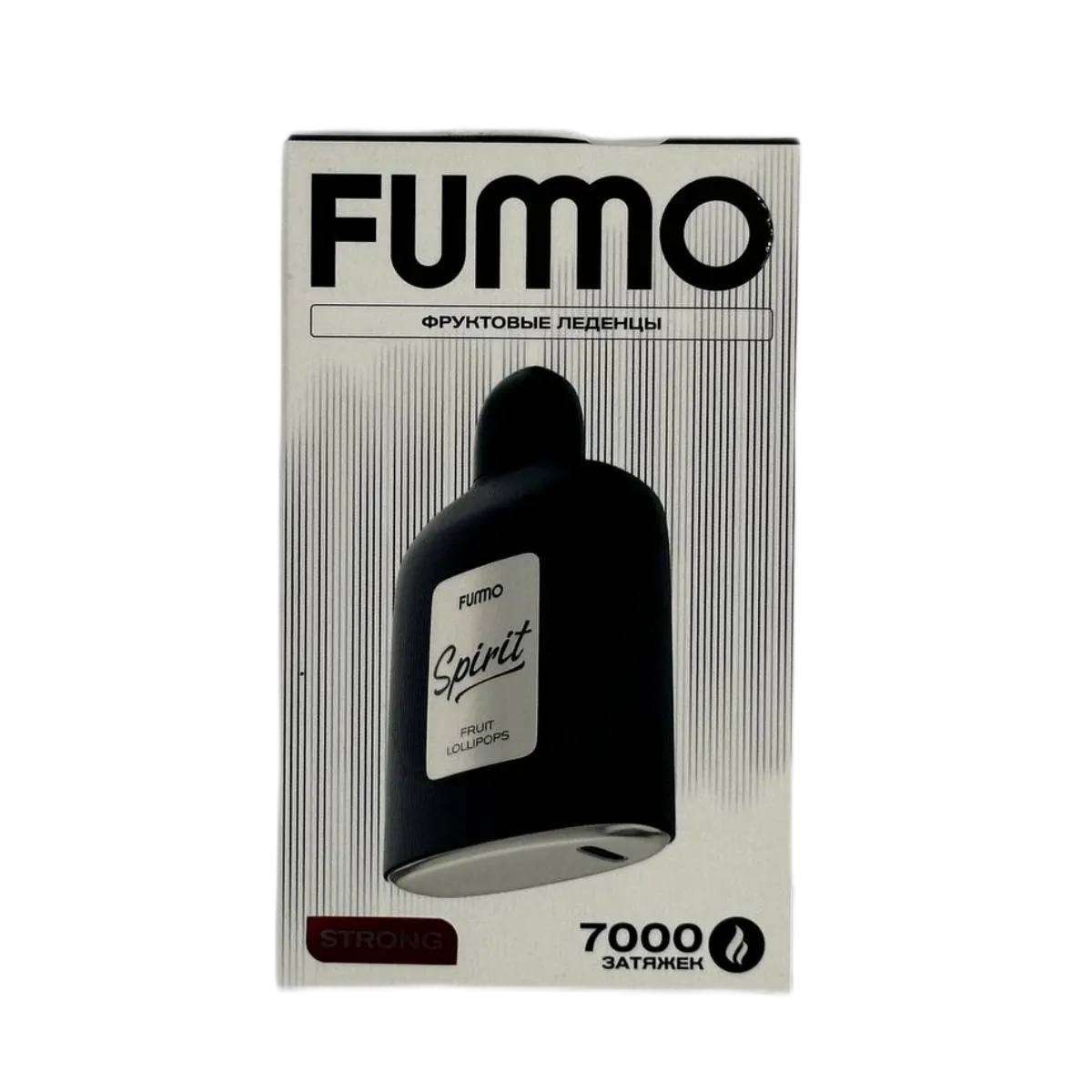 Эл. сиг. FUMMO SPIRIT 7000 Strong Фруктовые Леденцы 2 %